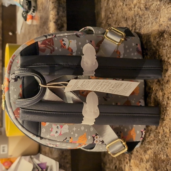 Disney Parks Exclusive Loungefly Mini Backpack - Cats and Dogs - Picture 5 of 7
